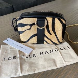 Loeffler Randall Crossbody Tiger Print